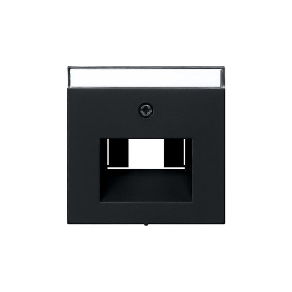 Gira Abdeckung sw BSF UAE/IAE+Netzwerk 0284005